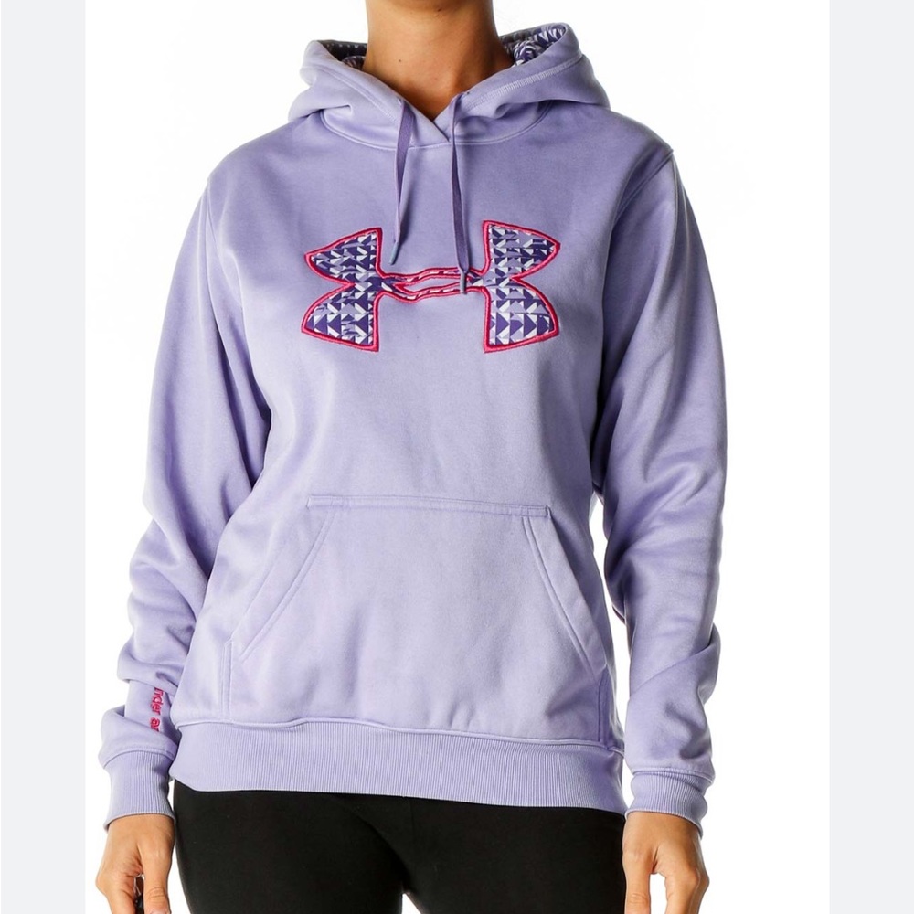 Under Amour Purple Graphic Print Sweatshirt